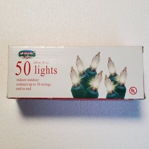 50 Ultra-Brite Clear Bulb Lights